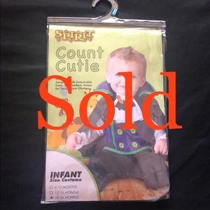 ❗️SOLD❗️Count cutie Halloween costume